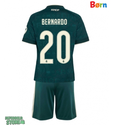 Real Madrid Bernardo Silva #20 Replika Babytøj Udebanesæt Børn 2026-27 Kortærmet (+ Korte bukser)